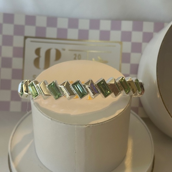BP Summer Stacks Bracelet - Green and Silver - Picture 6 of 8